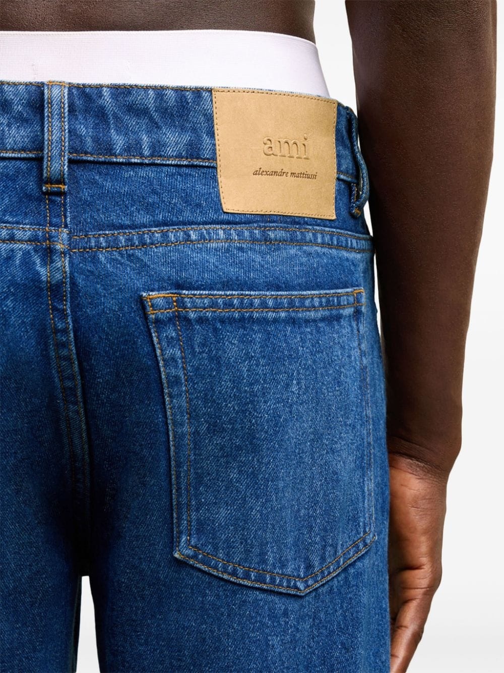 Classic fit cotton jeans - 6