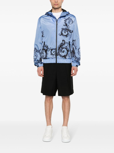 VERSACE JEANS COUTURE Baroccoflage-print bomber jacket outlook
