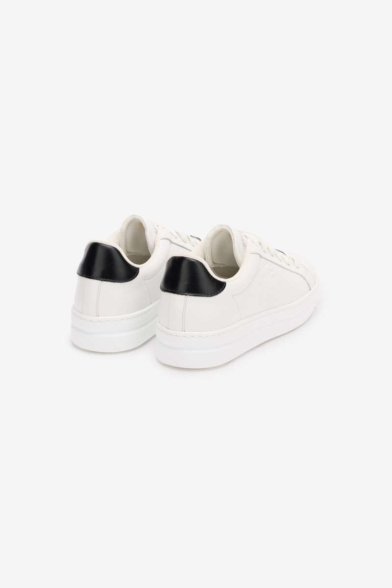 Roberto Cavalli Sneakers With Mirror Snake Monogram outlook