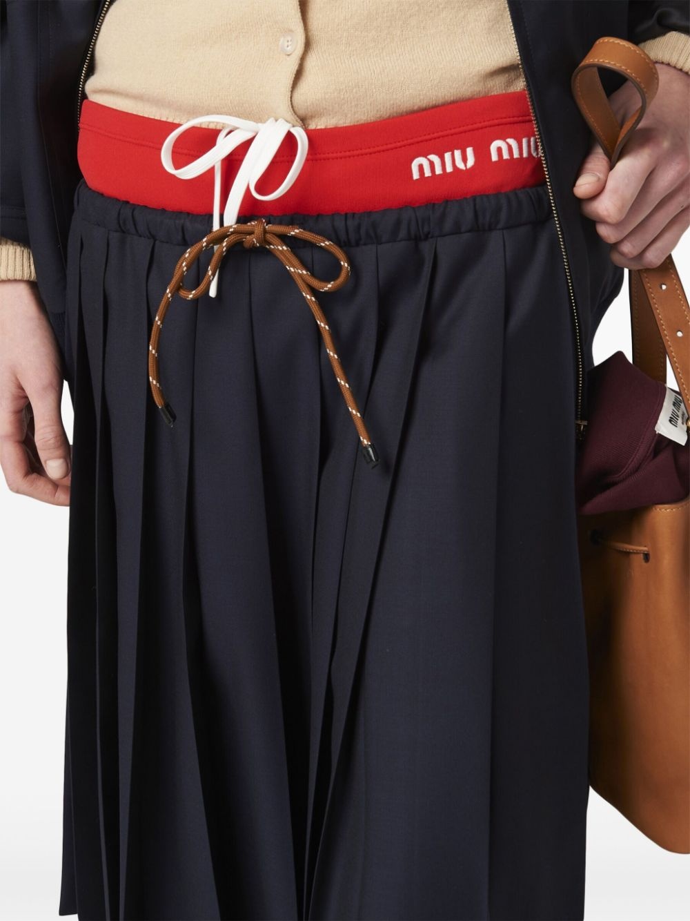 pleated midi skirt - 4