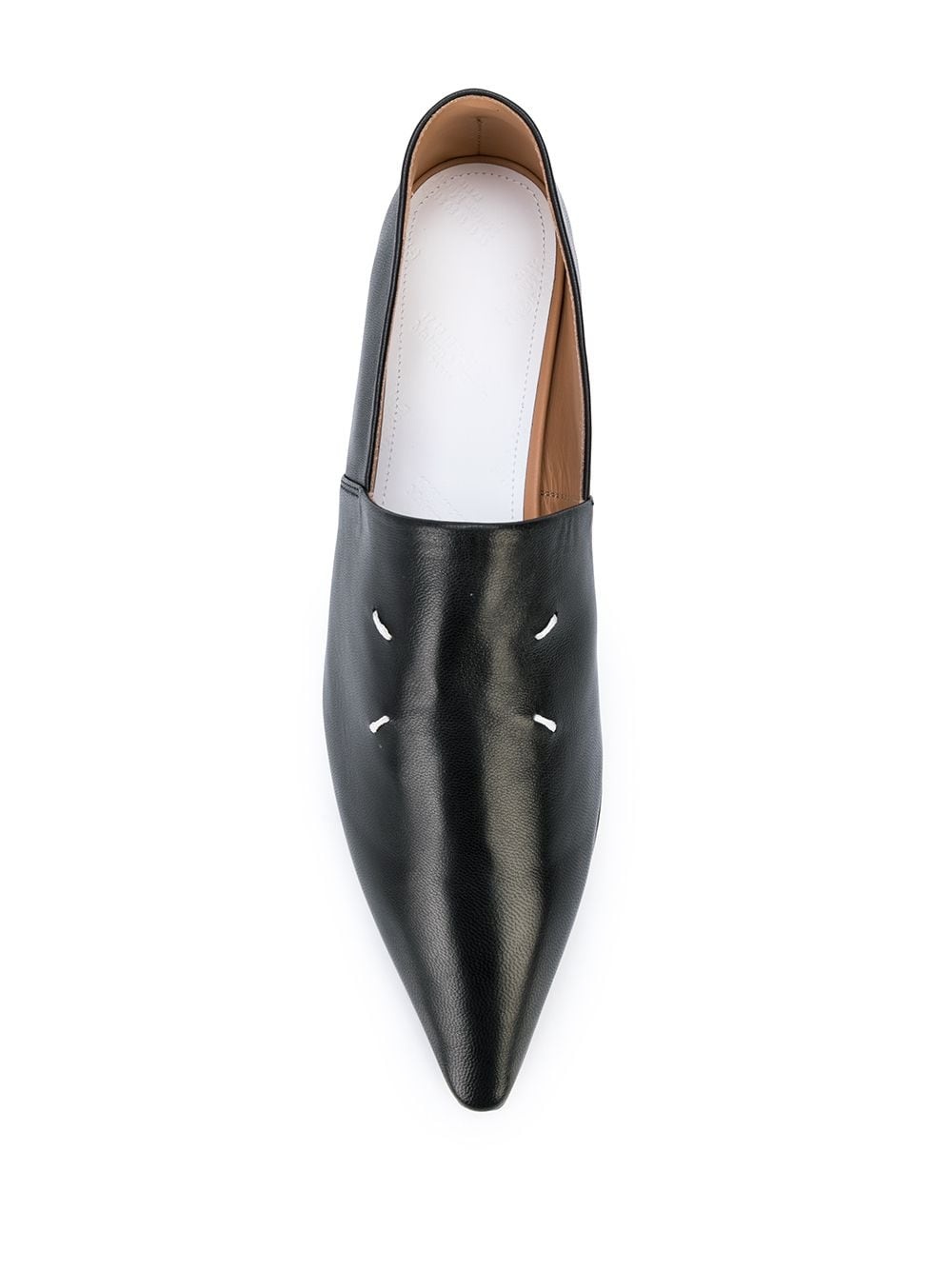 pointed-toe loafers - 4