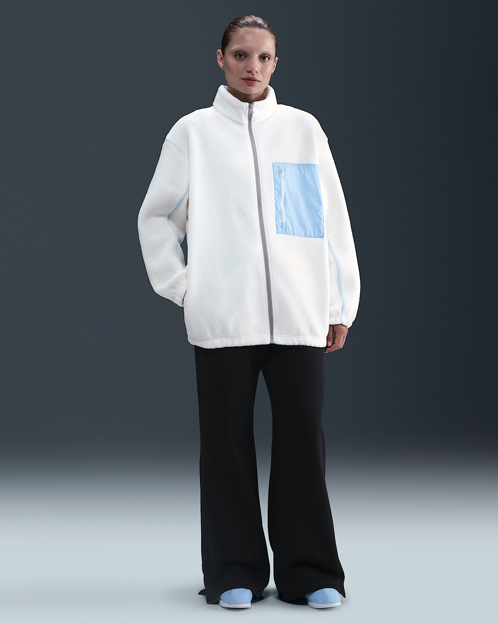 Nike Sportswear Women's Full-Zip High-Pile Fleece Jacket - 4