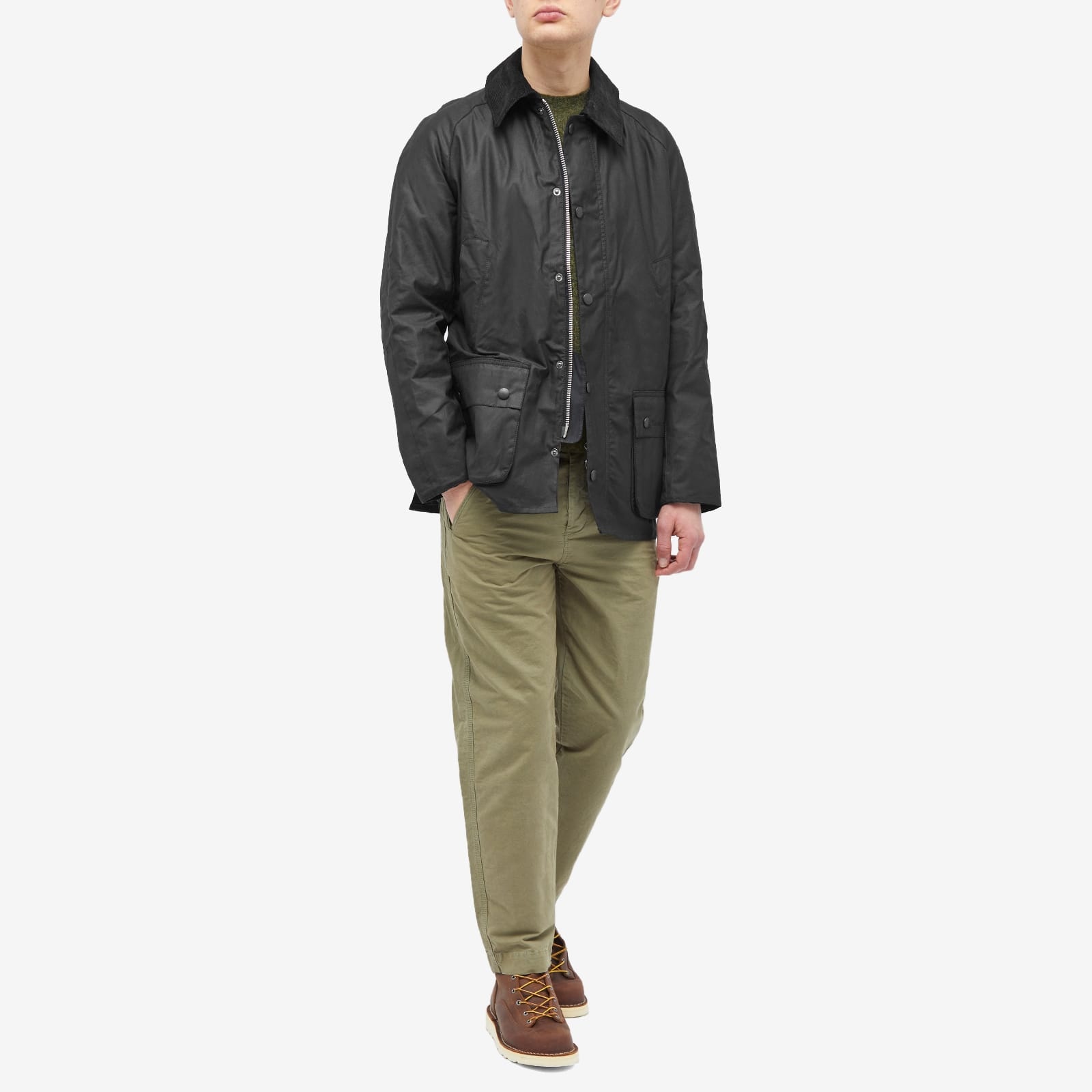 Barbour Ashby Wax Jacket - 4