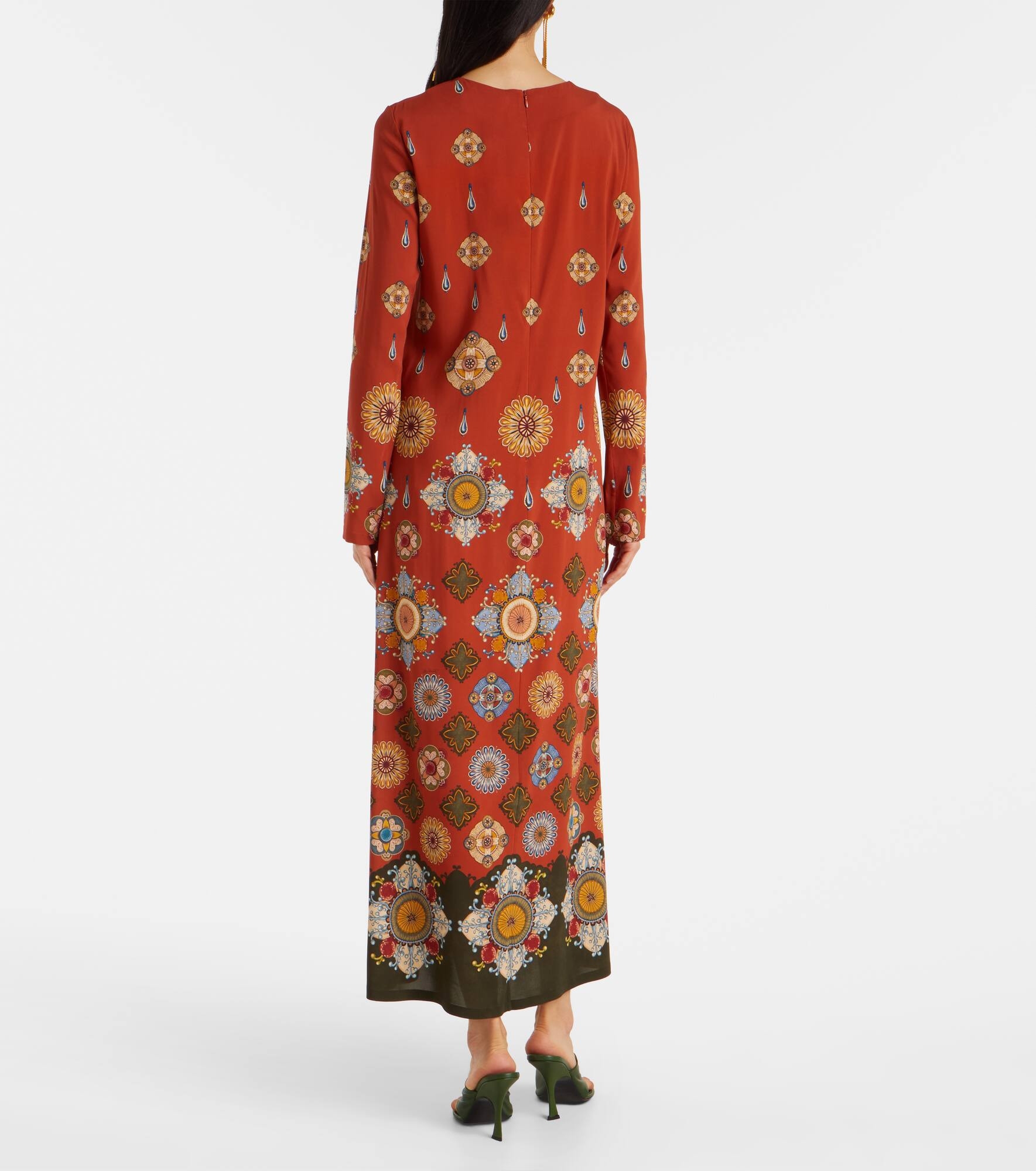 Swing printed jersey maxi dress - 3