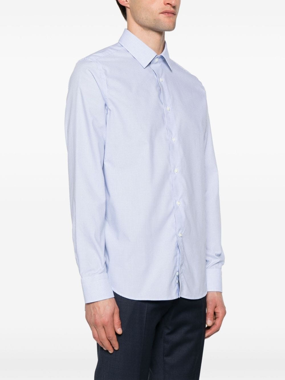 pinstriped cotton shirt - 3