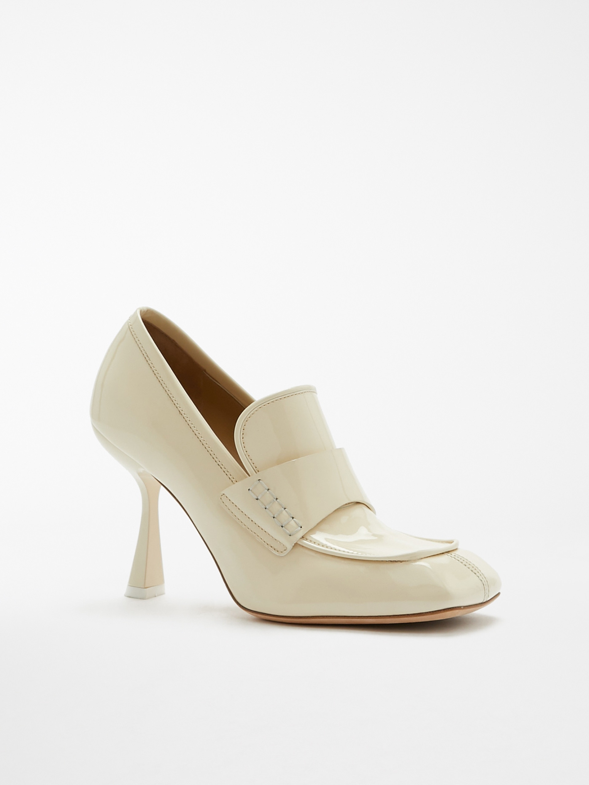 PAGLIA Patent leather loafers with heel - 2