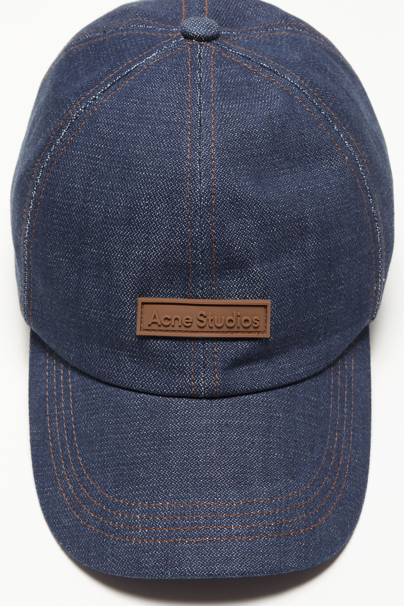 Denim baseball cap - Indigo blue 5