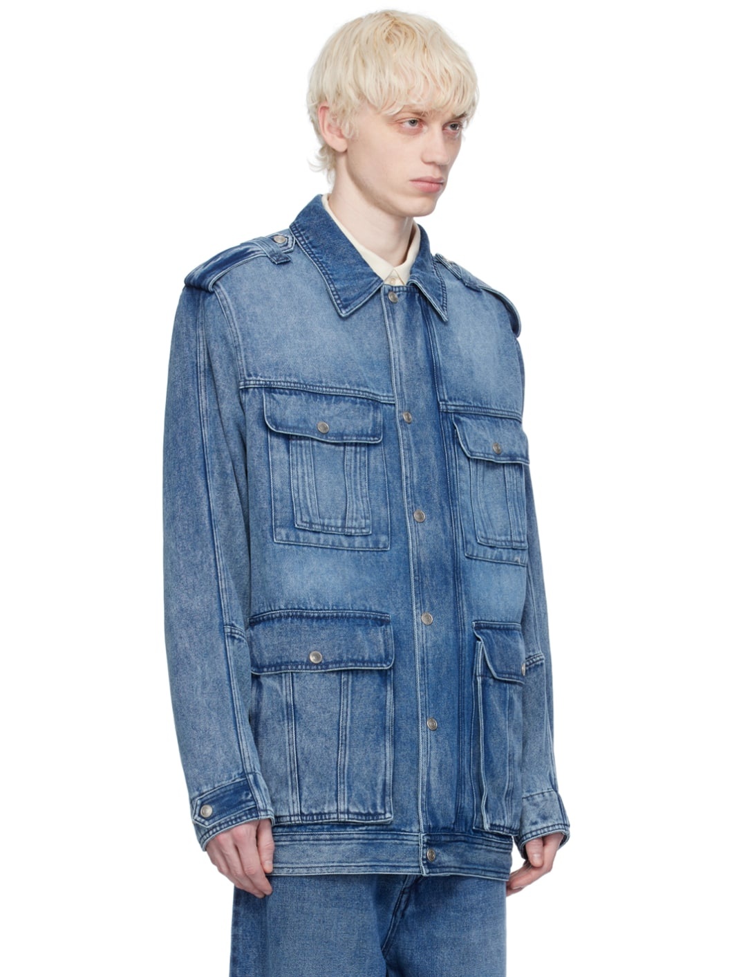 Blue Taho Denim Jacket - 2