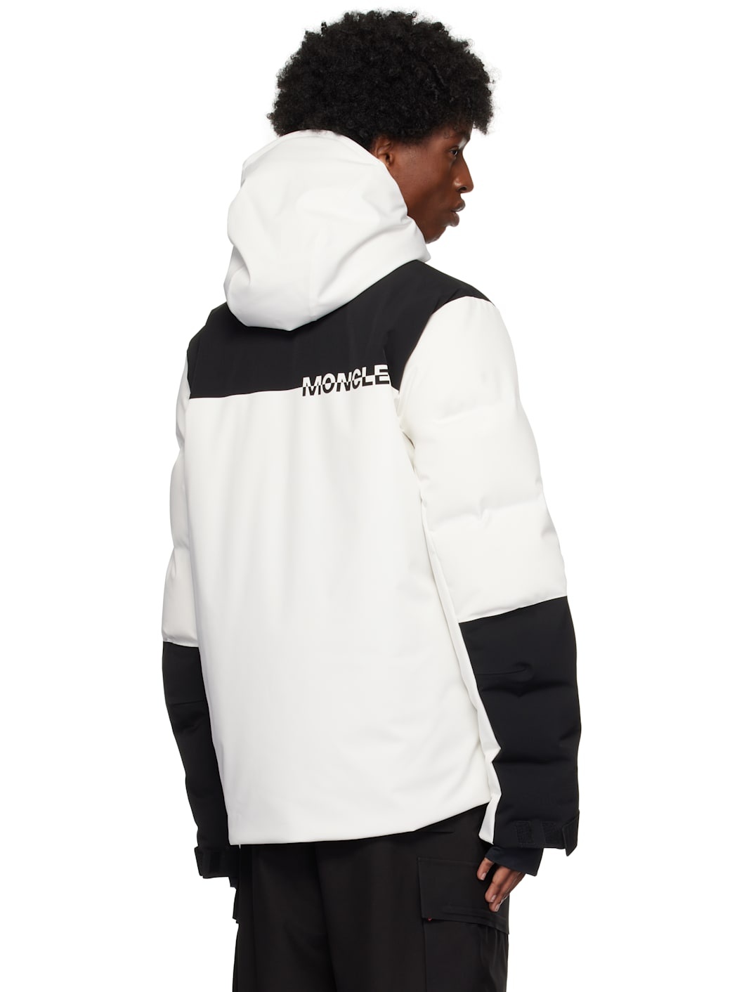 Black & White Curtis Down Jacket - 3