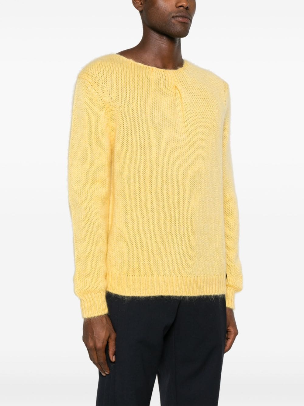 open-knit sweater - 3