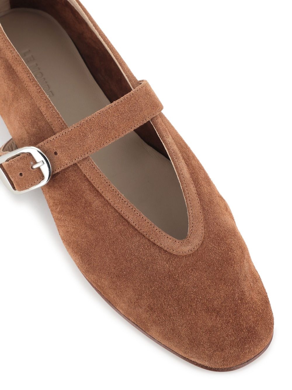 suede ballet flats - 5