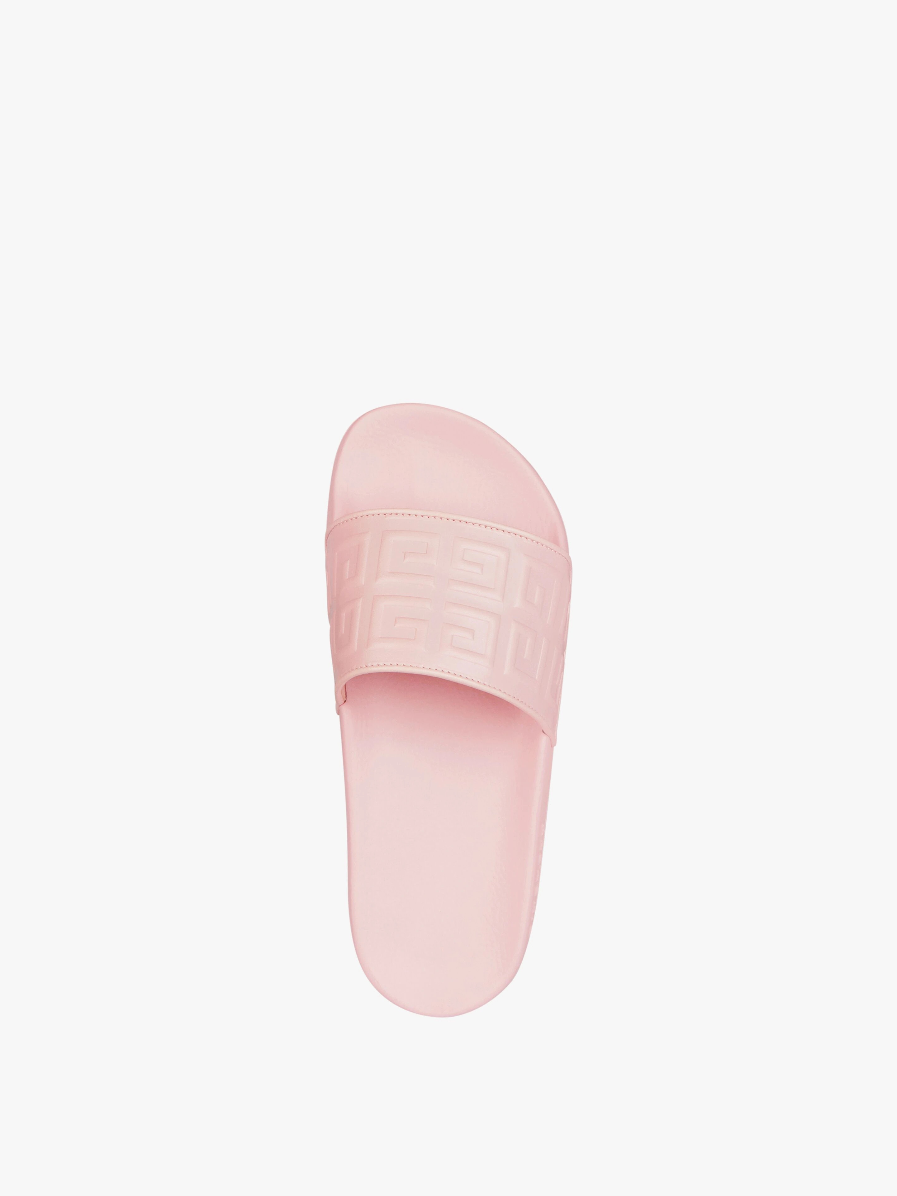 FLAT SANDALS IN 4G LEATHER - 4