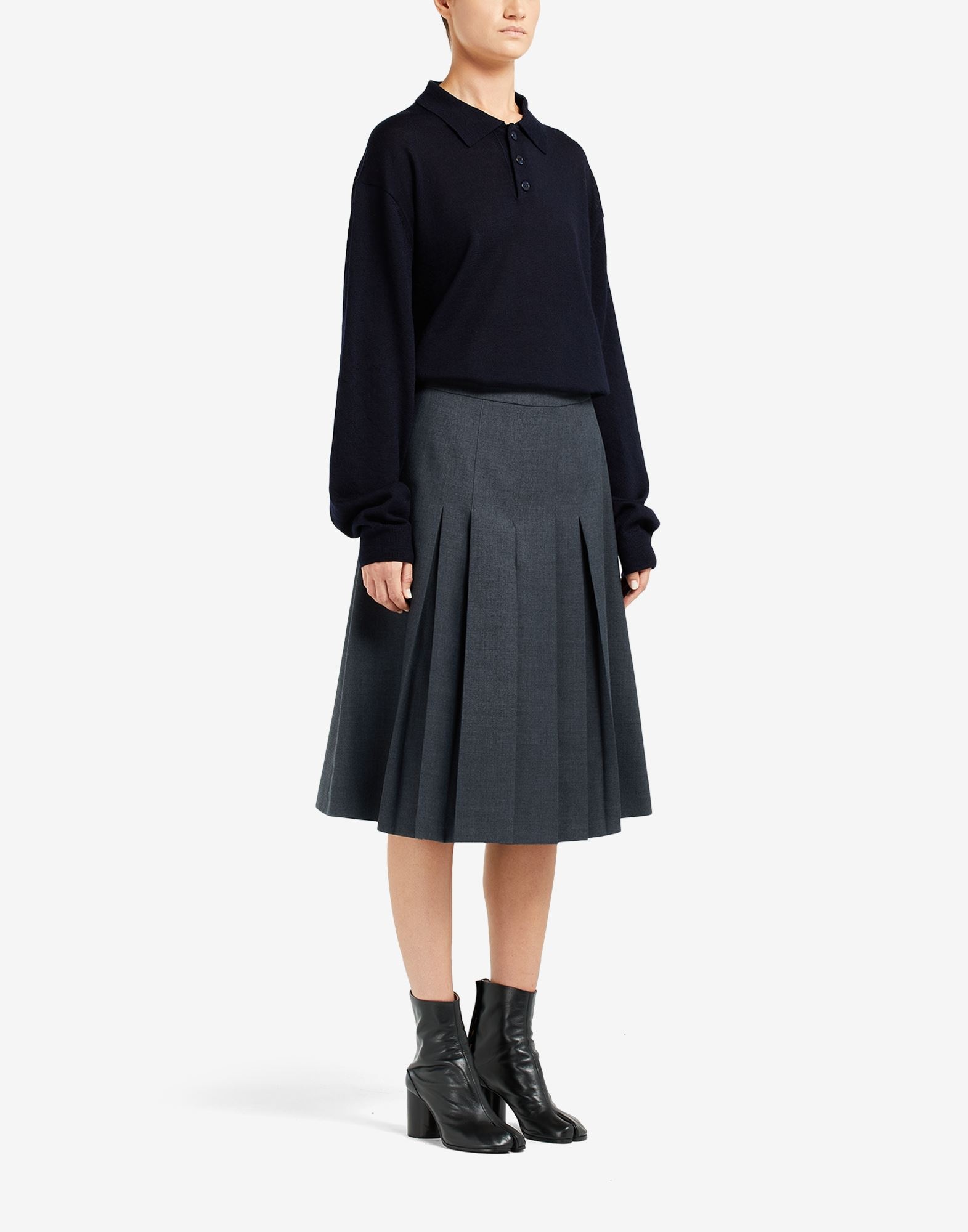 'Memory of' pleated culottes - 3