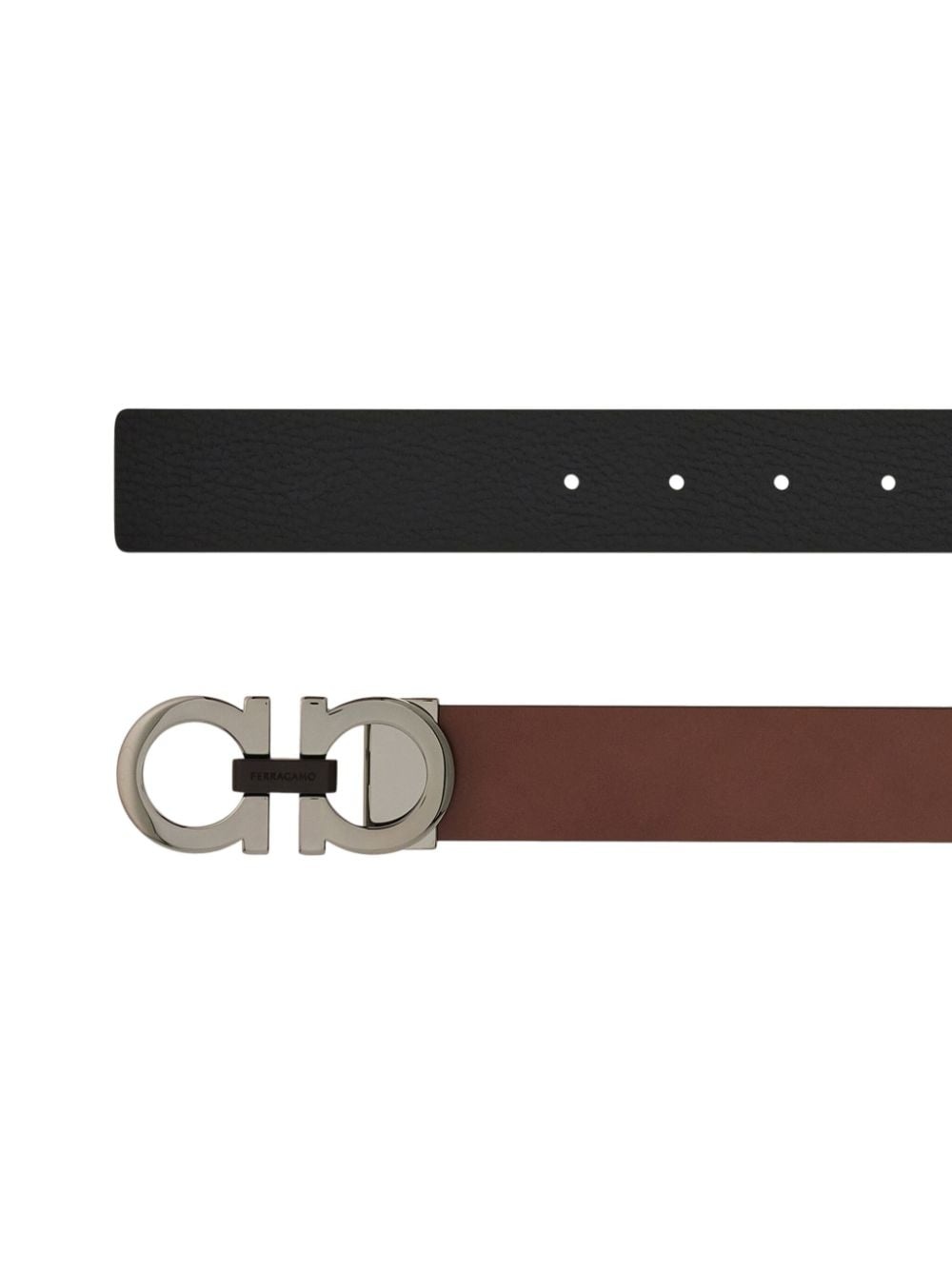 reversible Gancini belt - 2