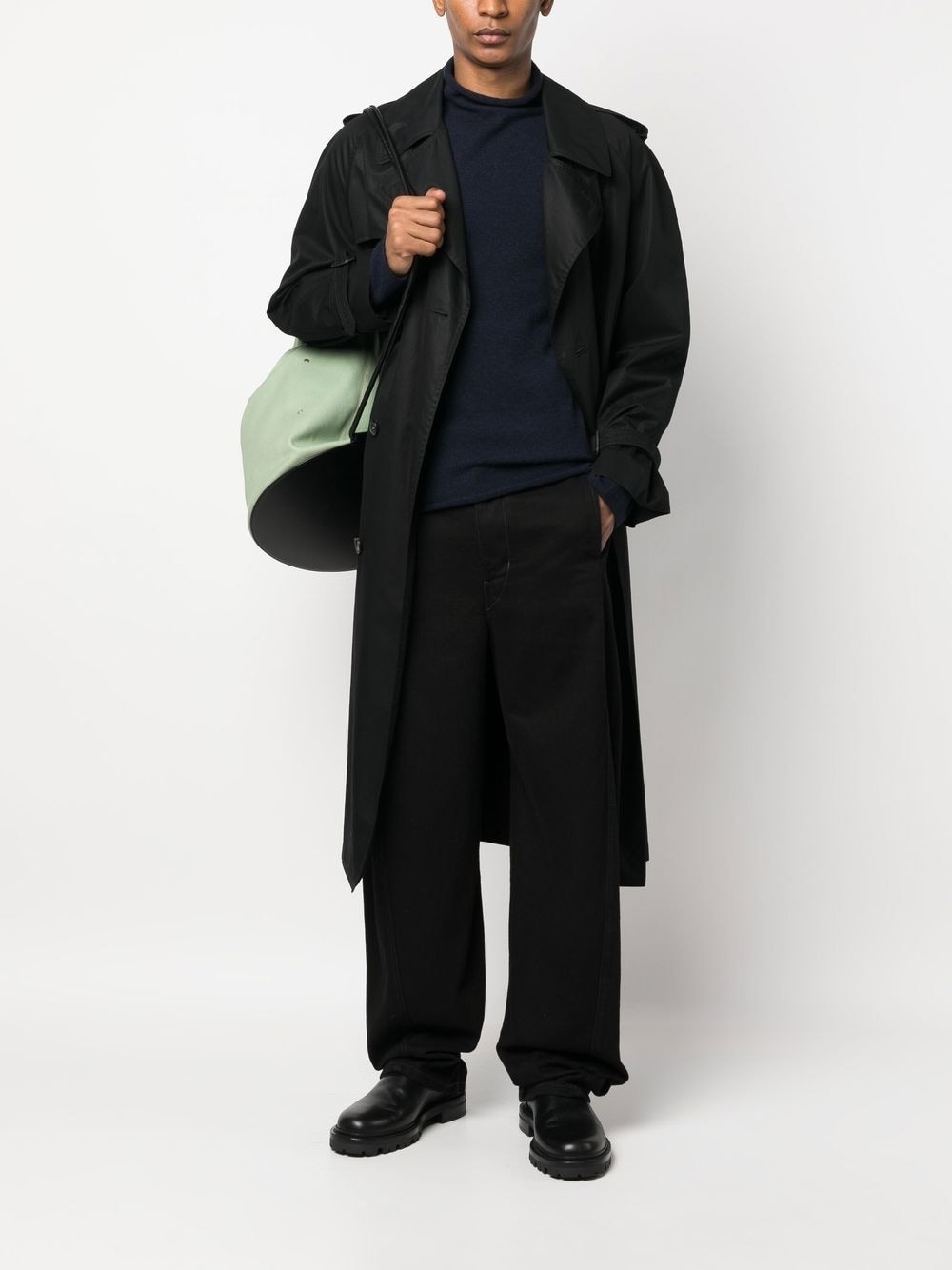 cashmere-knit roll-neck jumper - 2