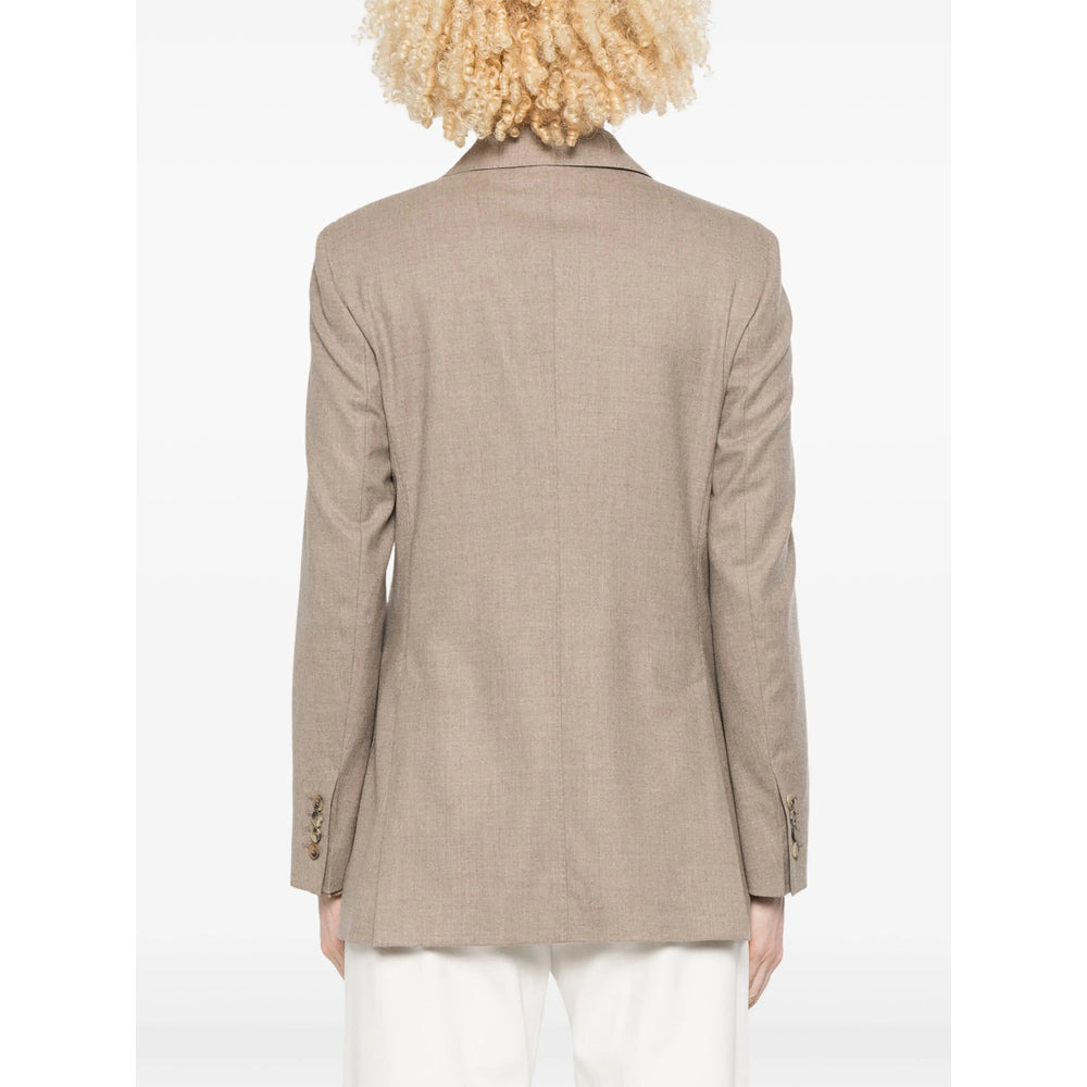 Max Mara Brown Jackets - Blazers Women - 3
