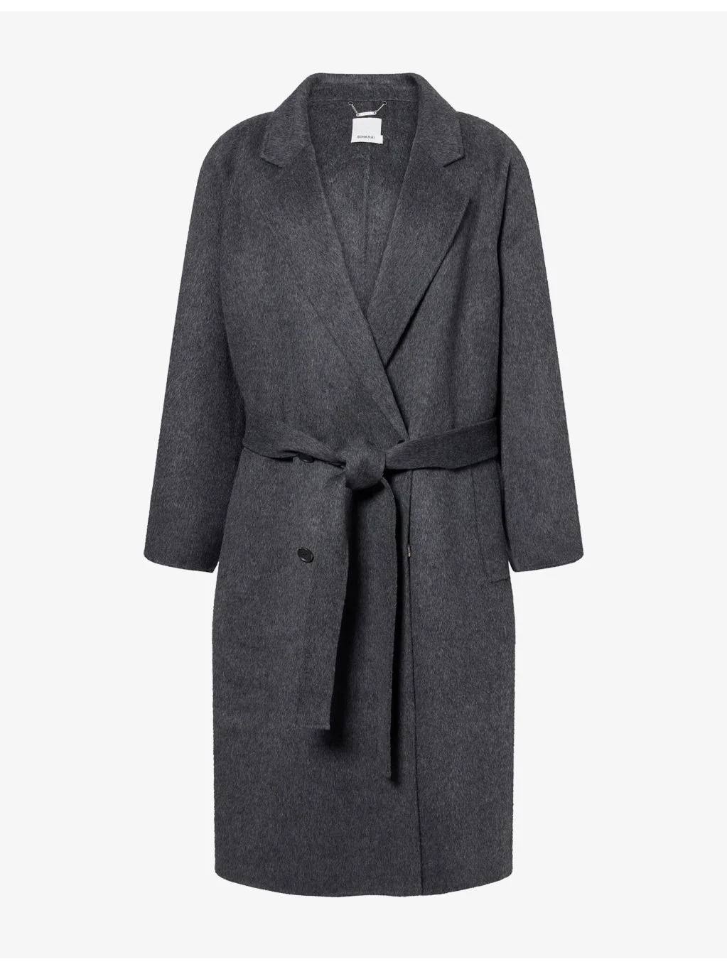 Sutton Double-Breasted Wool-Blend Coat - 1