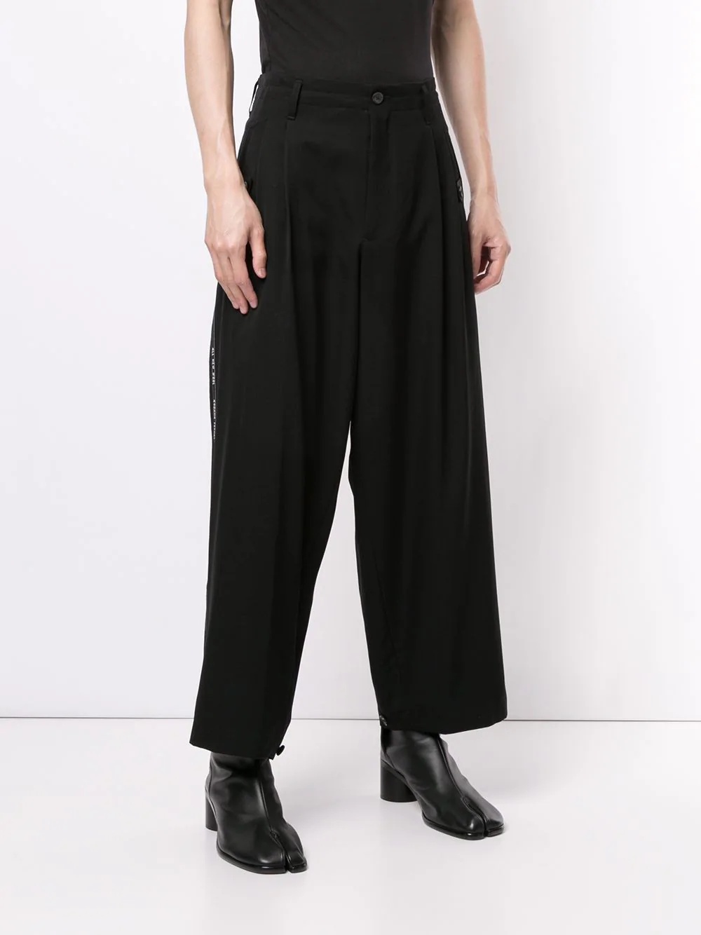 loose-fit tailored-style trousers - 3