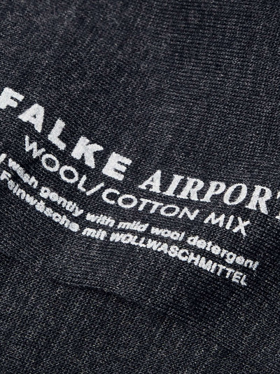 FALKE Airport Mélange Virgin Wool-Blend Socks outlook