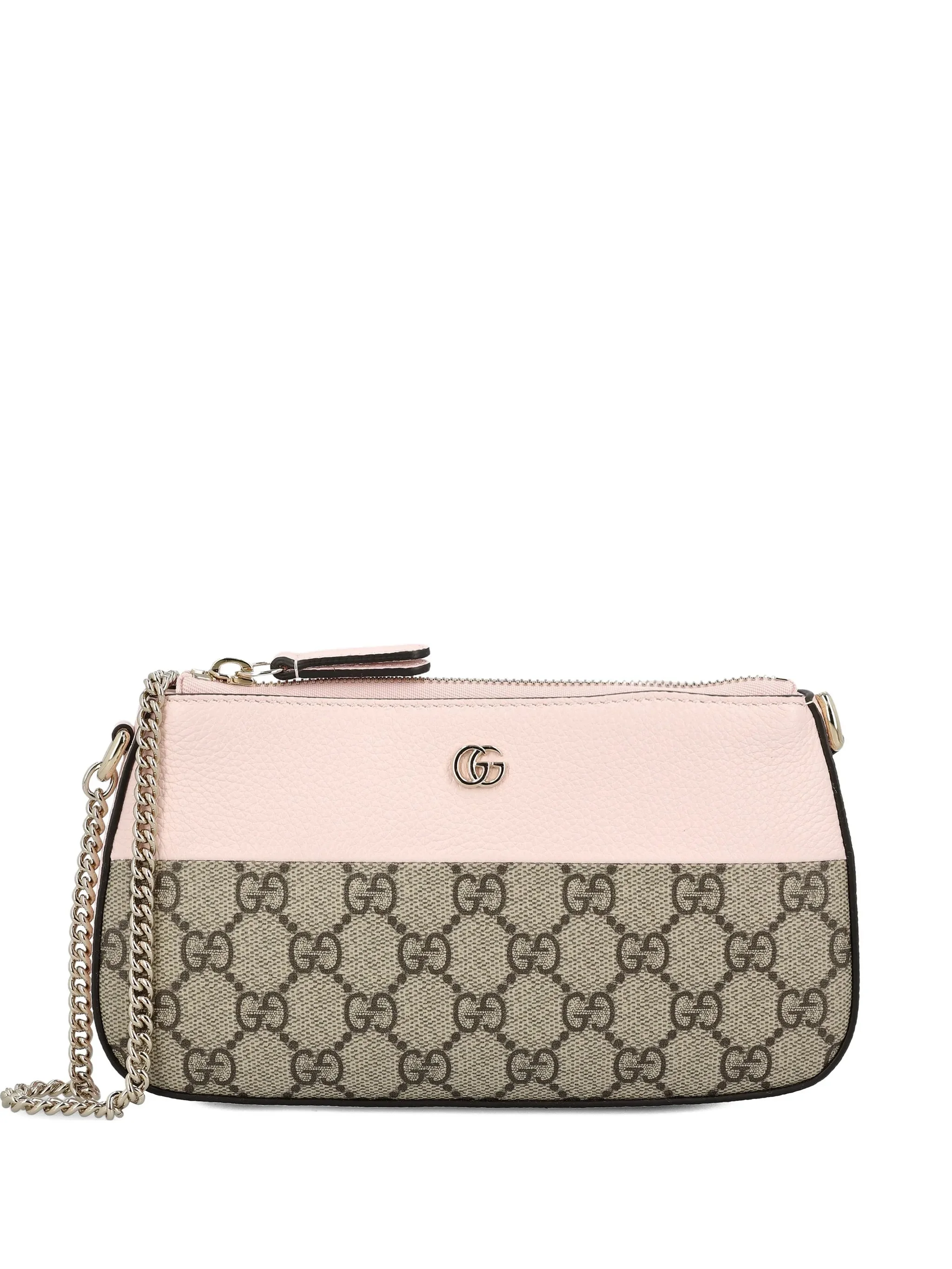 Gucci Mini GG Marmont Bi-colour Shoulder Bag - 1
