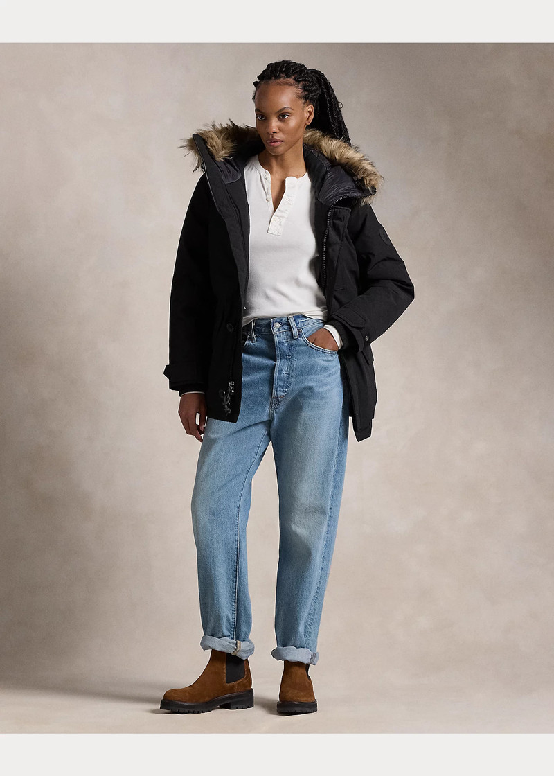 Faux-Fur-Trim Down Parka 3