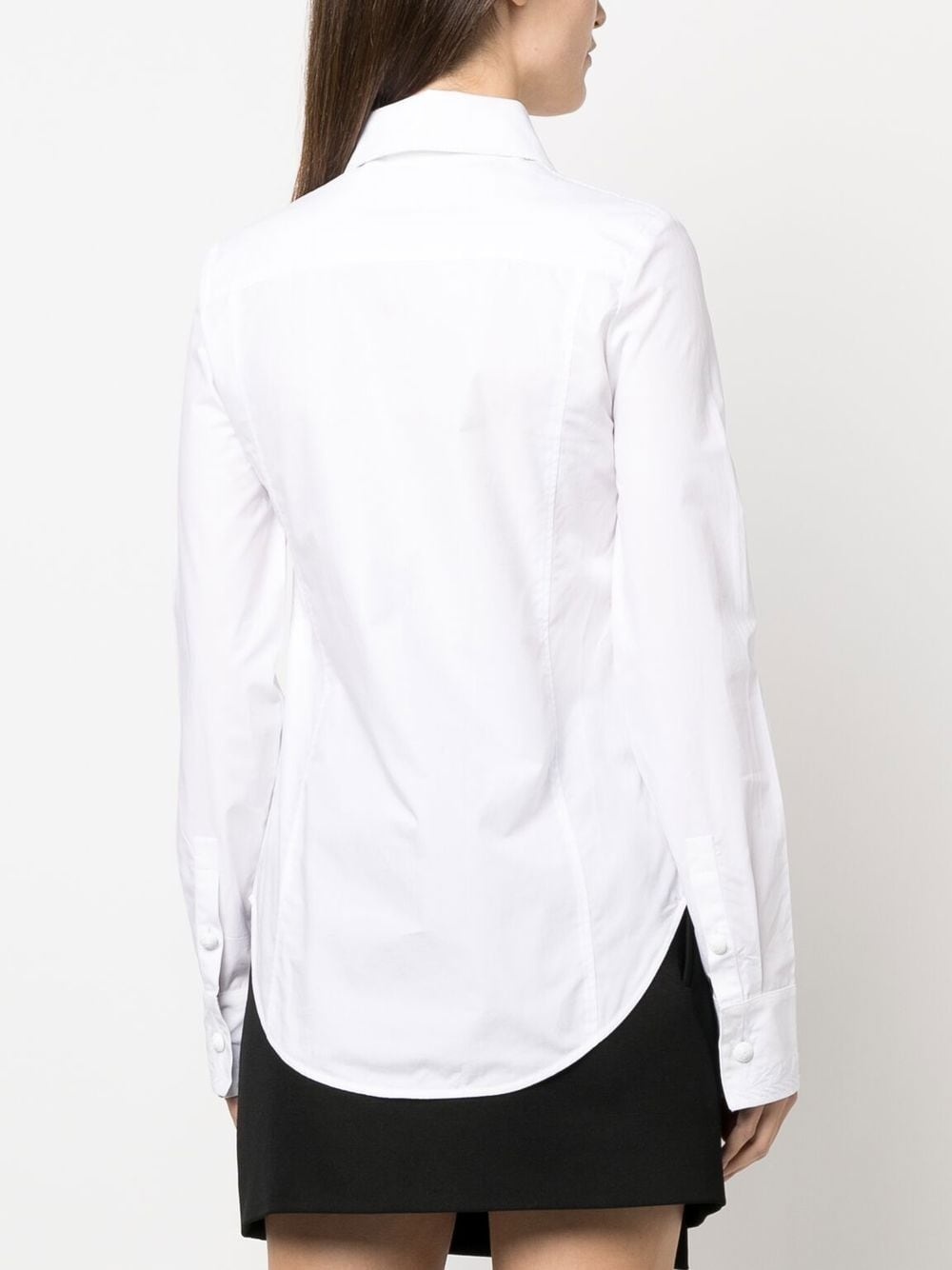 button-down organic cotton shirt - 4