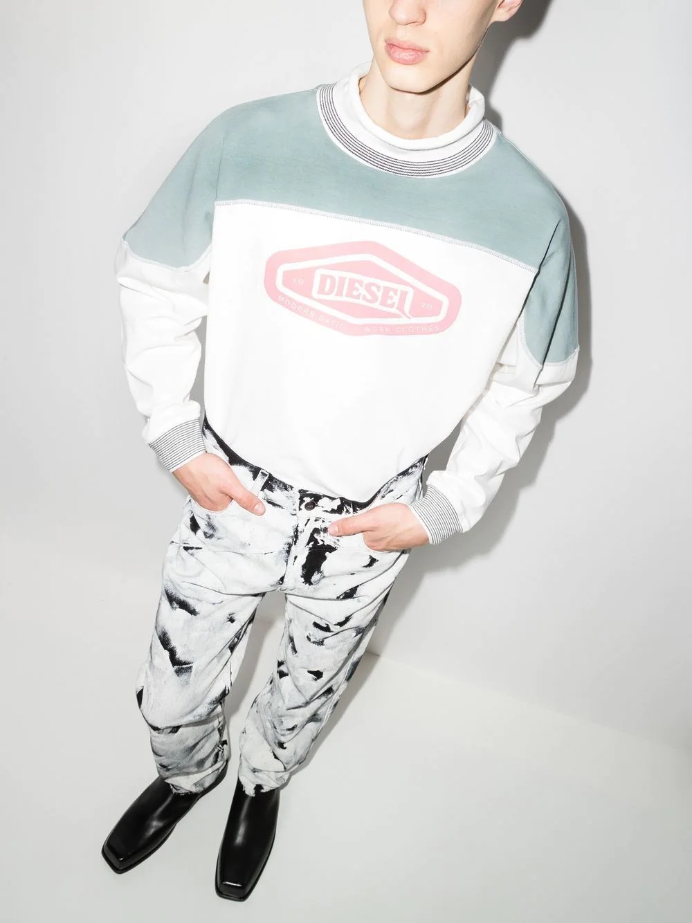 logo-print sweatshirt - 4