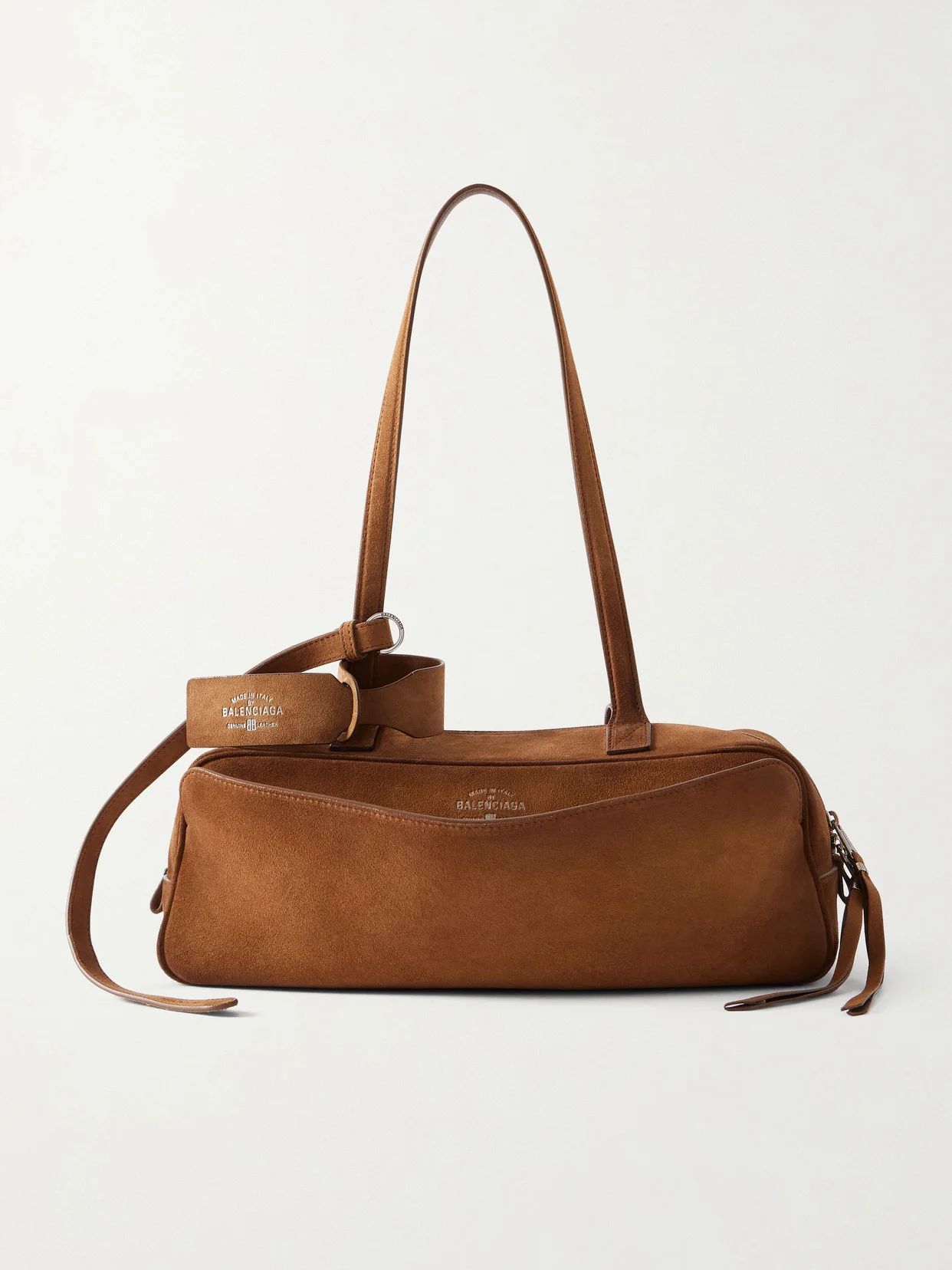 Carrie Small Suede Shoulder Bag - 1