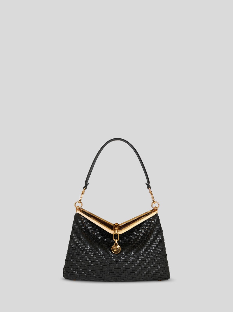 MEDIUM WOVEN VELA BAG - 1