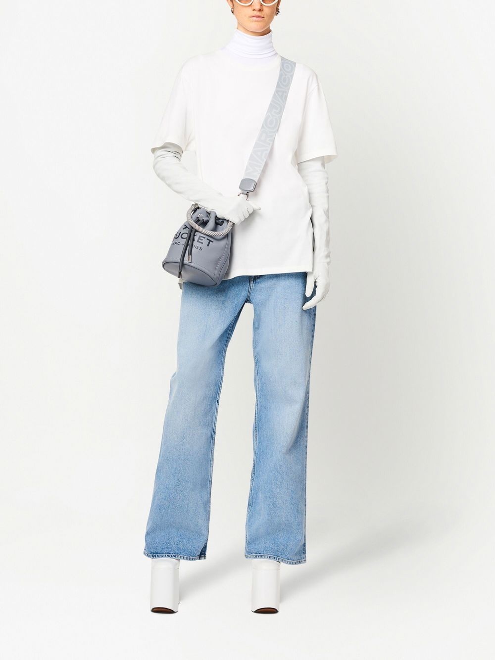 logo-print bag strap - 2