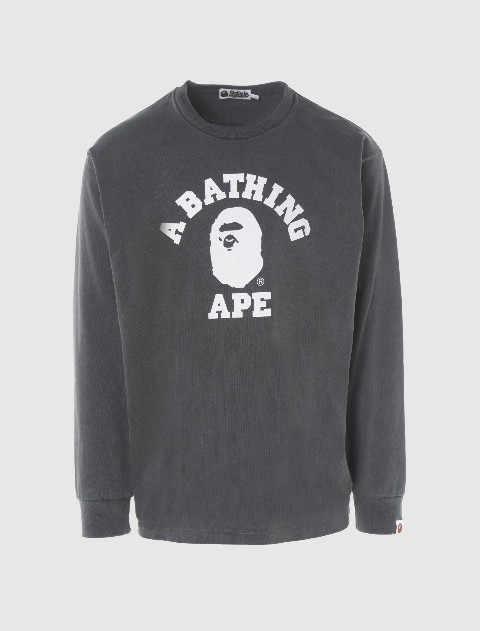 BAPE Liquid Camo Ape Head Relaxed Fit Crewneck Black