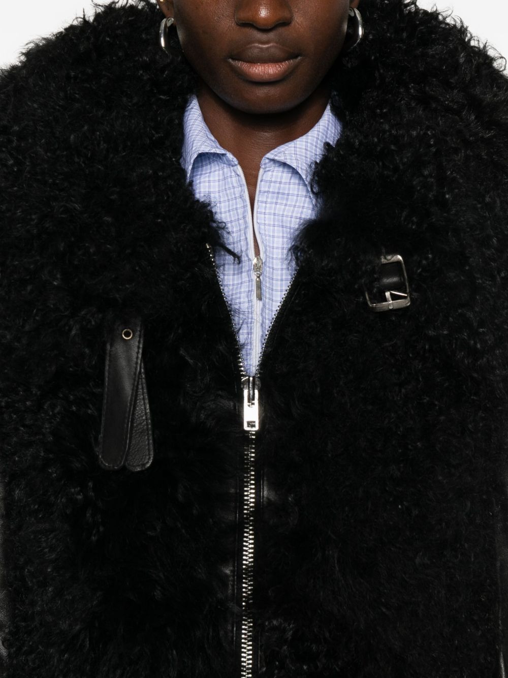 faux fur jacket - 5