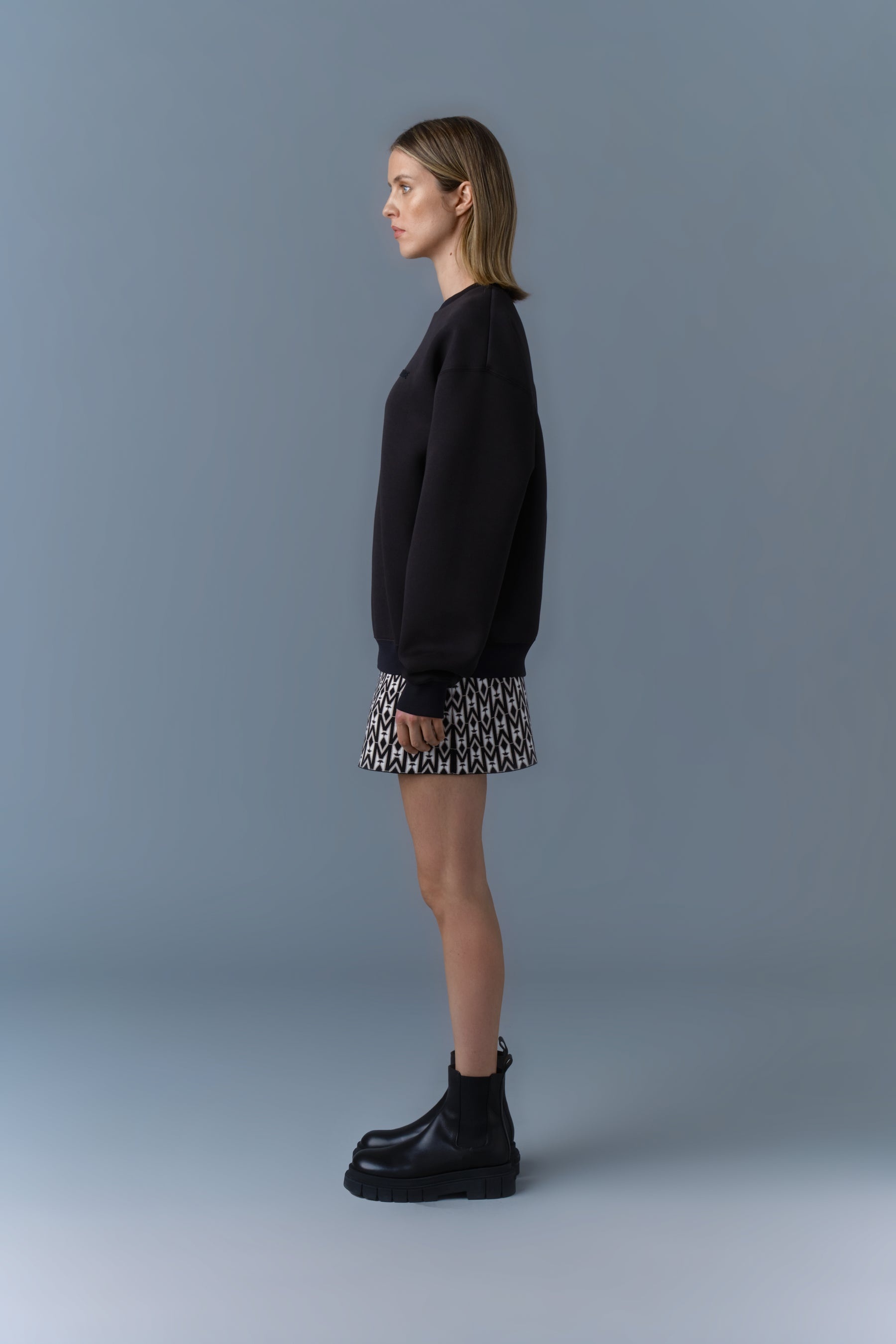 JULIAN Double-Face Jersey Sweatshirt - 3