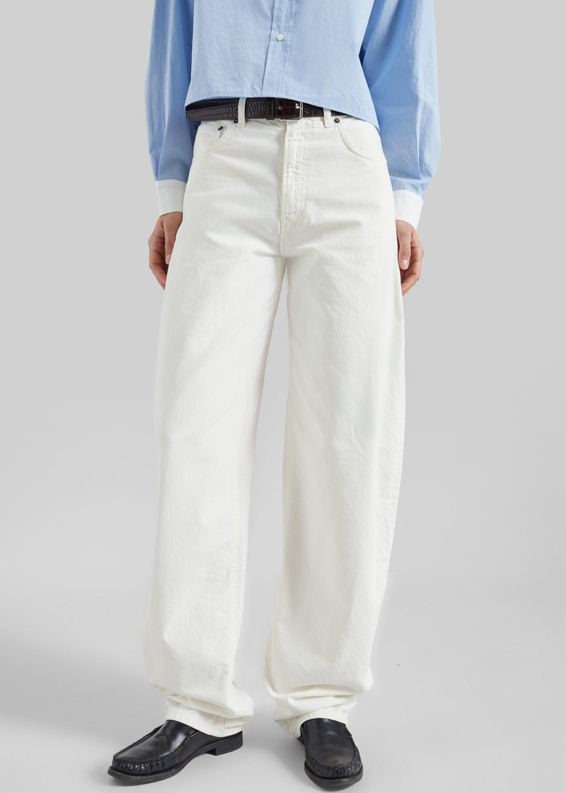 HAIKURE Haikure Bibi Twill Jeans - Off White outlook