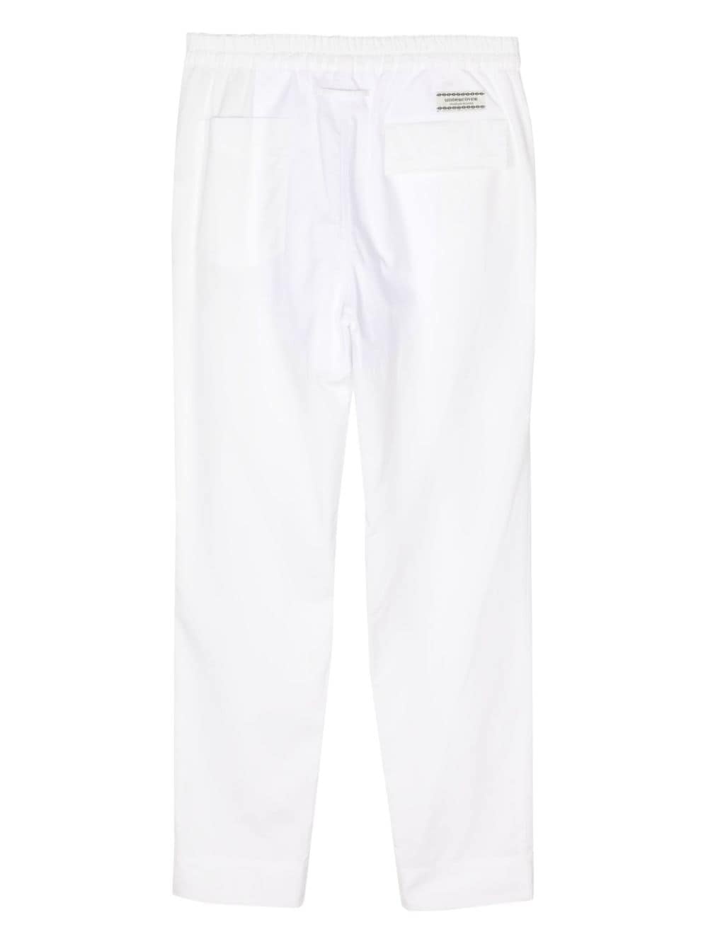 panelled cotton track pants - 2