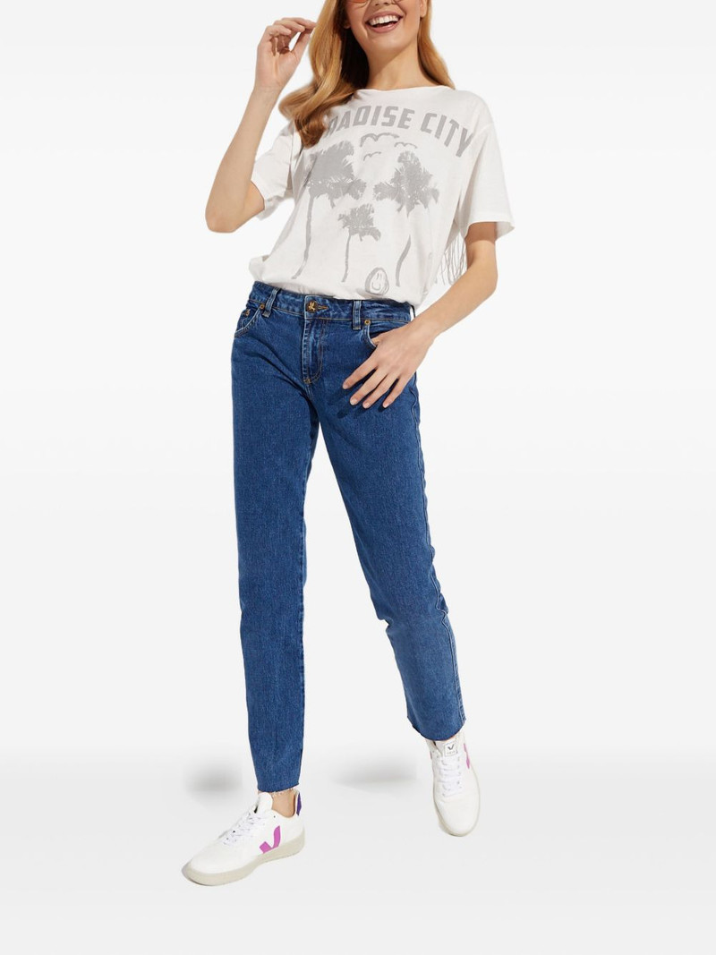 ONE TEASPOON Truckers raw-edge jeans outlook