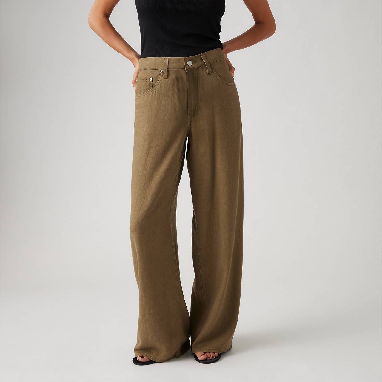 XL BAGGY STRAIGHT WOMEN'S JEANS - 4