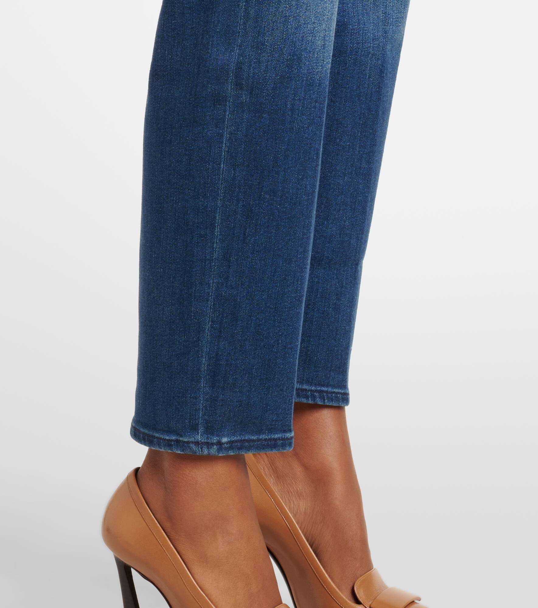 Caia high-rise straight jeans - 5