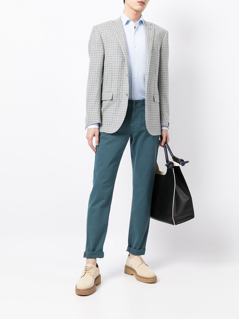 CORNELIANI high waist tapered trousers outlook