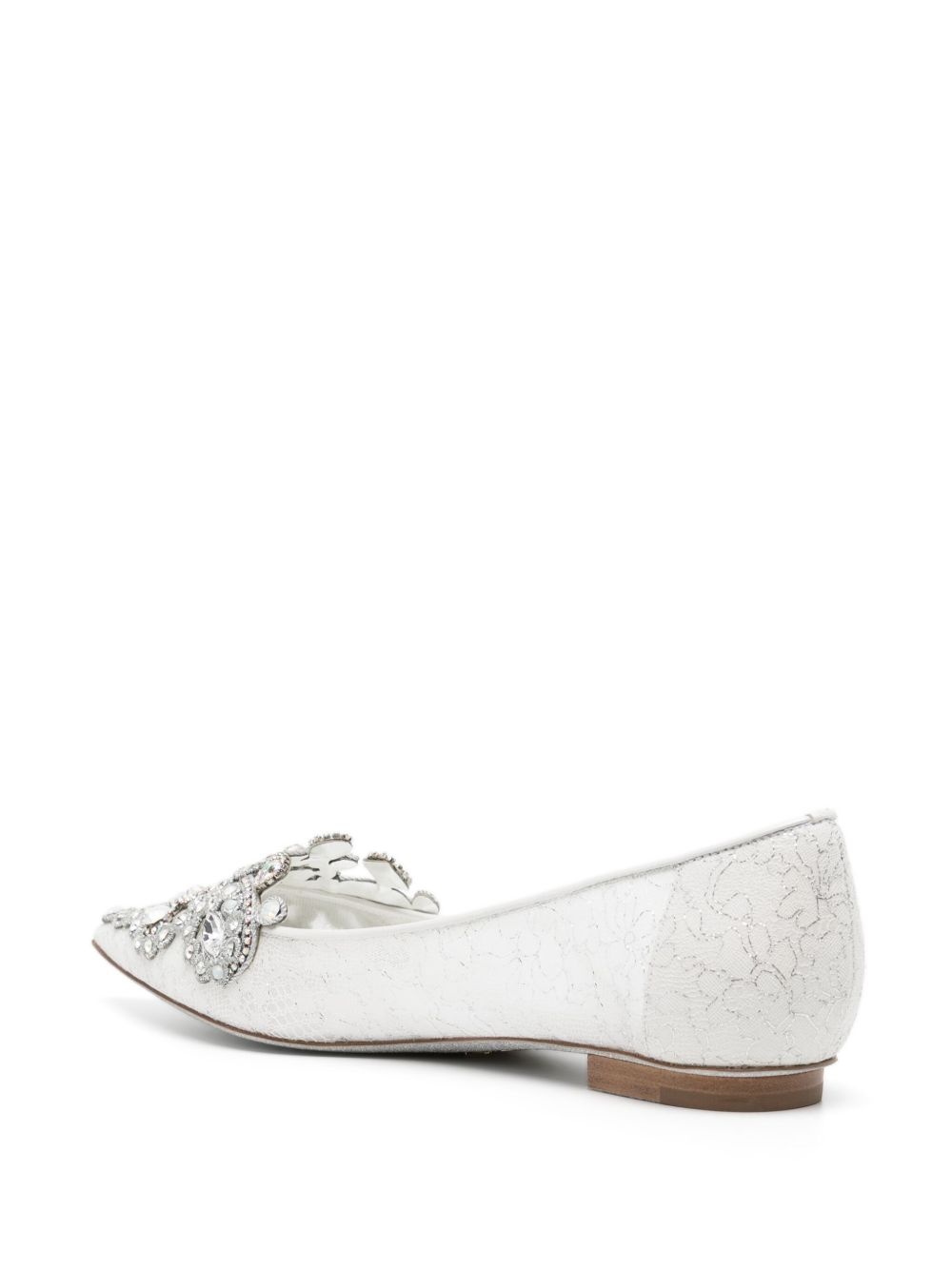 Veneziana crystal ballerina shoes - 3