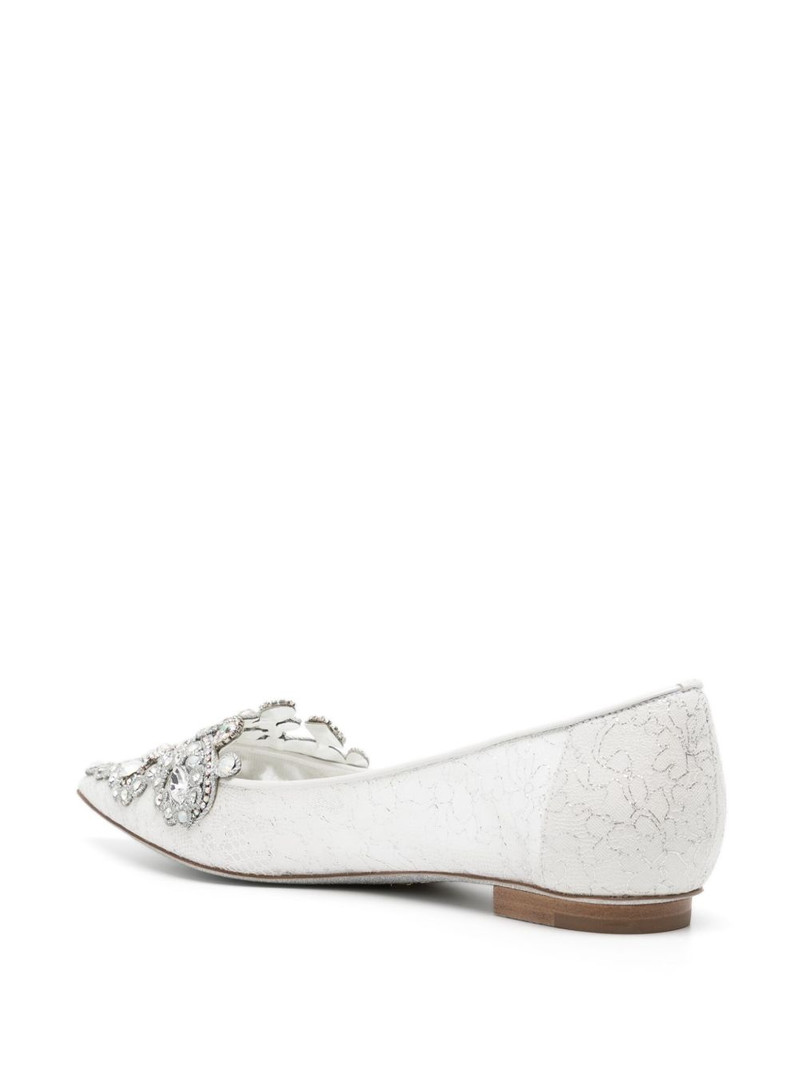 Veneziana crystal ballerina shoes 3