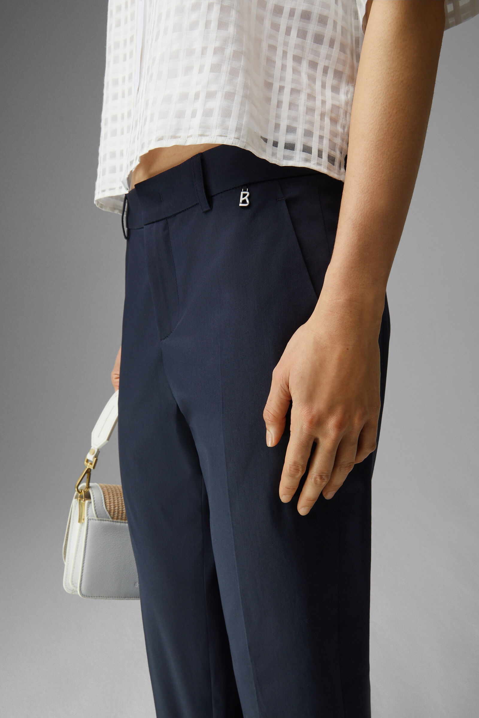Joy Chinos in Navy blue - 5