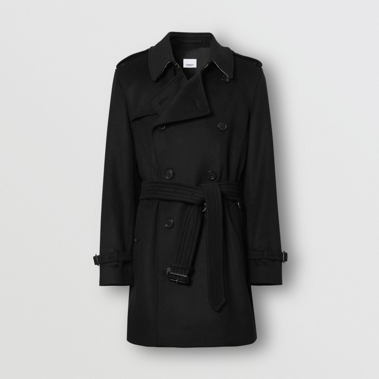 Wool Cashmere Trench Coat - 4