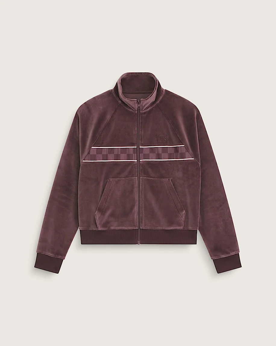 Nikita Velour Track Jacket - 1