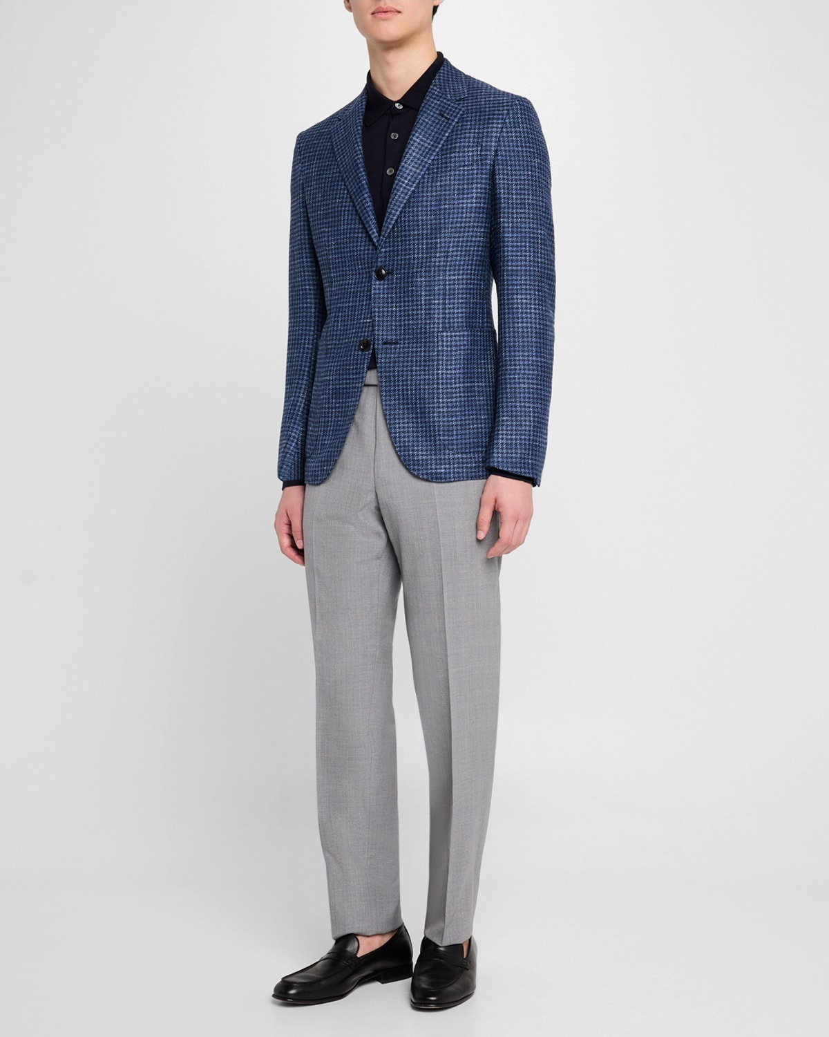 Men's Houndstooth Sport Coat - 1