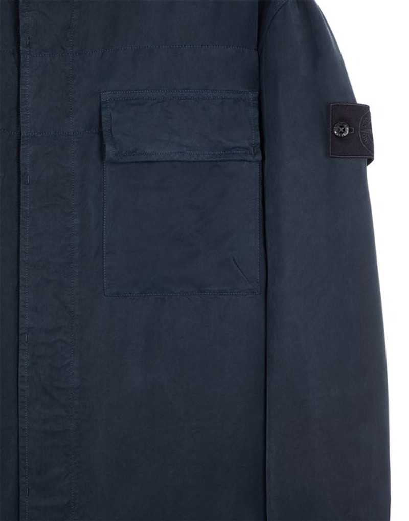 111F2 STONE ISLAND GHOST PIECE_CUPRO RASO BLUE 5