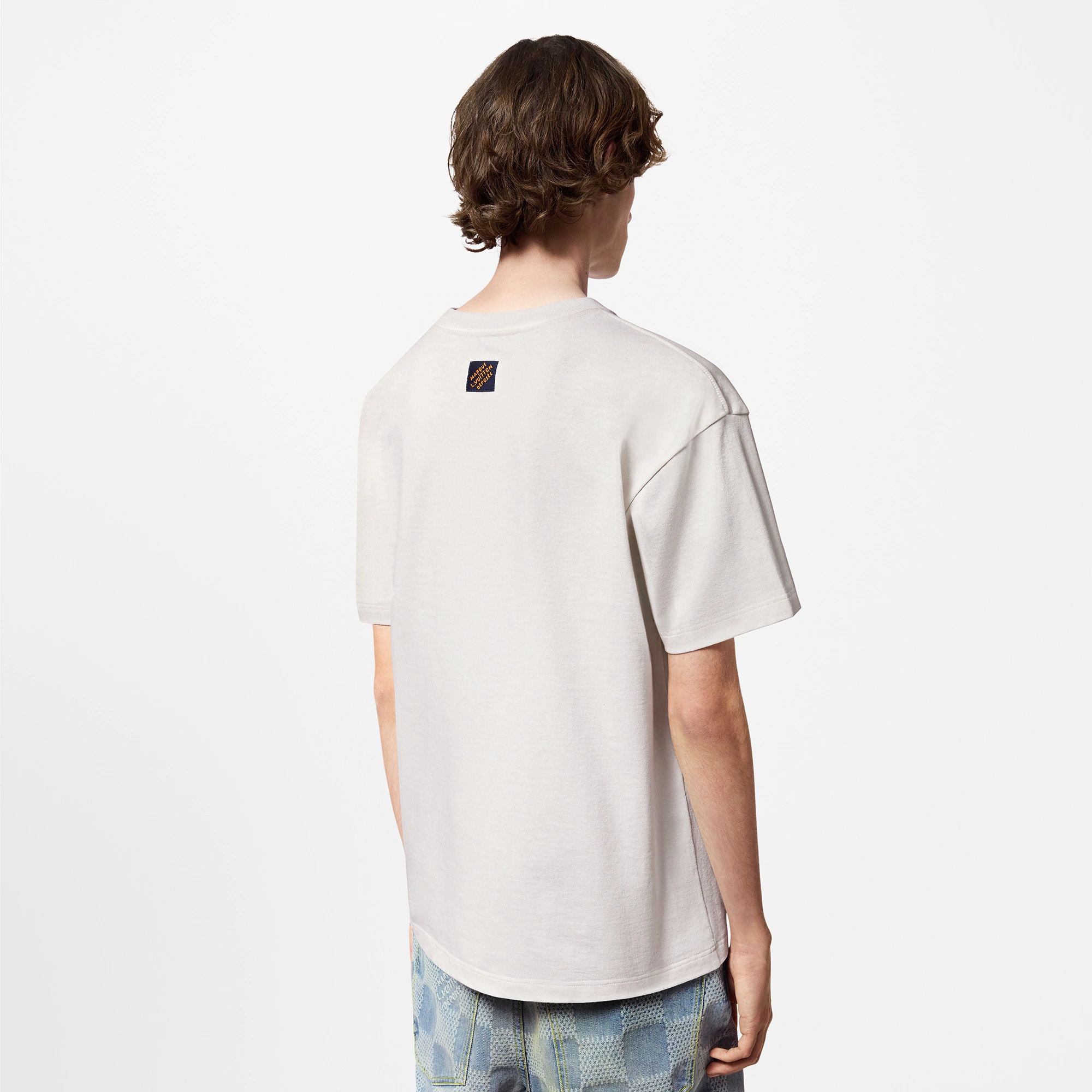 Louis Vuitton Embroidered Short-Sleeved T-Shirt | REVERSIBLE