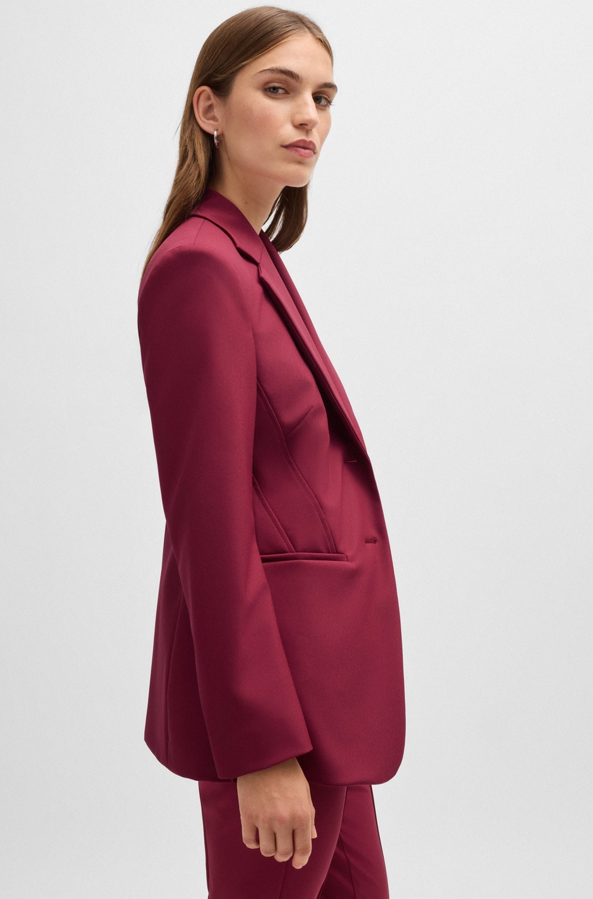 SLIM-FIT JACKET IN PERFORMANCE-STRETCH MATERIAL - 6
