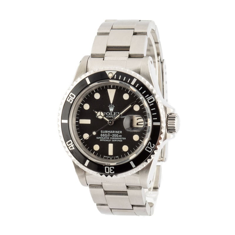 Men's Vintage Rolex Submariner Stainless Steel 1680 - 2