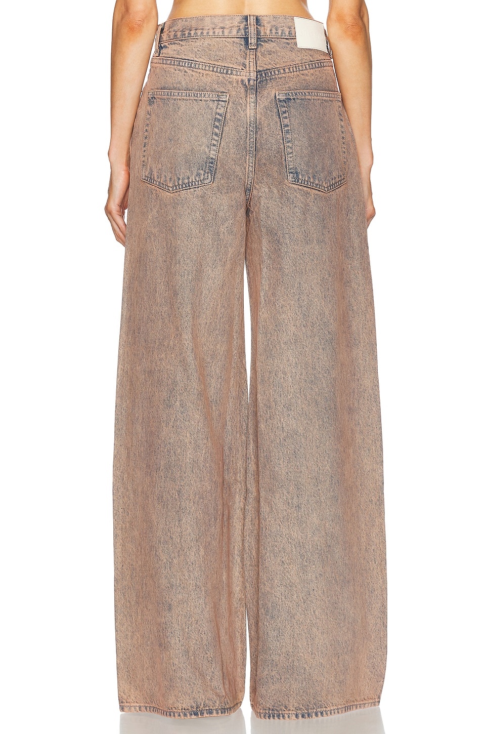 Luna Mid Rise Baggy Wide Leg - 4